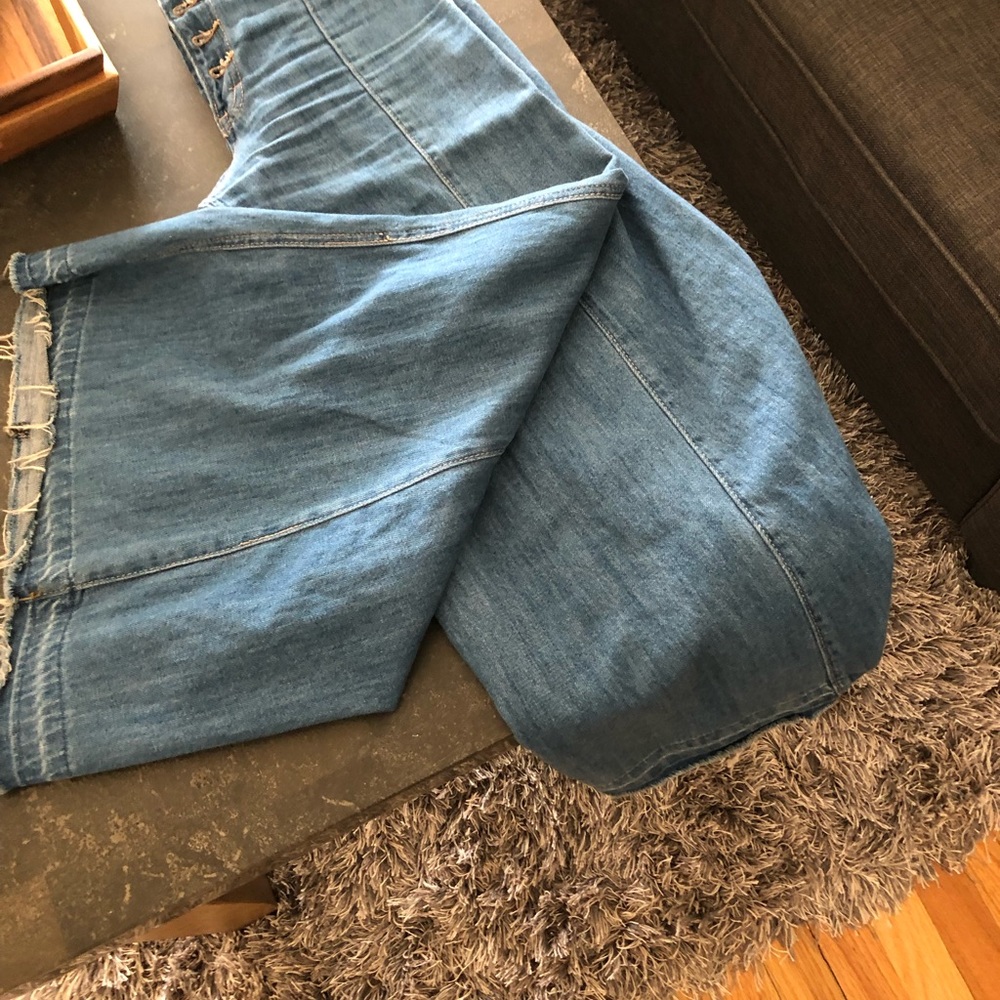 Free People Button down Super Bells